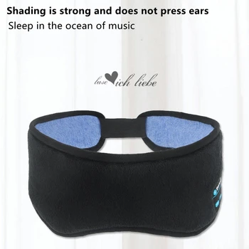 Sjenčanje Pametne Zastori / Slušalice Za Spavanje Bežični 5.0 Bluetooth Glazbeni Maska Za Oči Putnik Opušta Odgovorite Na Telefonski Poziv Slušalica S Mikrofonom