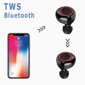 Y50 TWS Bluetooth Slušalice 5,0 Bežične Slušalice IPX7 Vodootporan Slušalice s dubokim bas Pravi Bežične Stereo Slušalice Sportske Slušalice