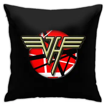 Traka jastučnicu Van Halen 5150 Kućni navlake za jastuke Pamučna bijela jastučnicu Evh Kauč na razvlačenje Nordijsko dekorativna jastučnica 45x45 cm