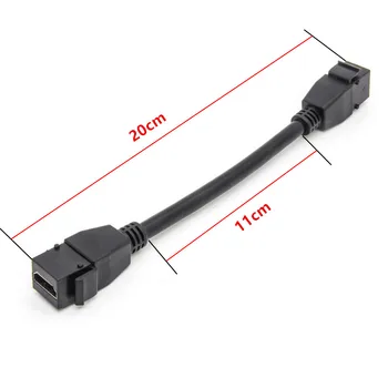 SeTo HDMI-kompatibilnu Modula tipa zatvarač Slobodan aparat za varenje Priključak Keystone Za Utičnice zidne ploče Kabel za HDTV 0,2 M