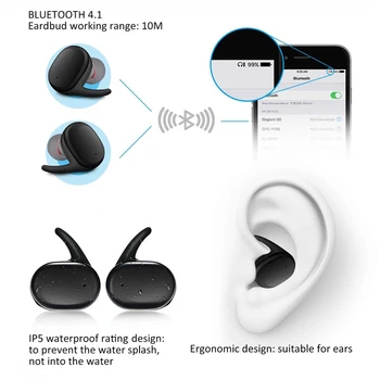 Y30 TWS Bežične Slušalice Blutooth 5.0 Slušalice S redukcijom šuma Slušalice 3D Stereo Zvuk Glazbe Slušalice Za Smartphone Android IOS