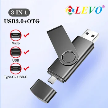 High-speed USB 3.0 OTG Tip C USB flash disk od 256 GB i 512 GB pendrive16 GB, 32 GB i 64 GB, 128 GB i ključ USB flash drive flash drive