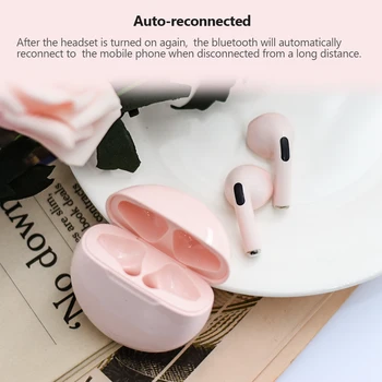PLOOTA PRO6 Bežične slušalice TWS Mini Bluetooth 5,0 Slušalice Sportski Slušalica sa punjačem za xiaomi samsung za sve pametne telefone