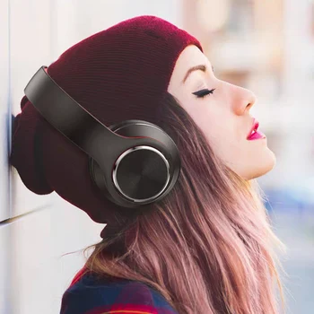 Gaming Slušalice Slušalice Za računalo PC Gamer Slušalice na Uho Bluetooth-kompatibilna Sklopivi Gaming Slušalice