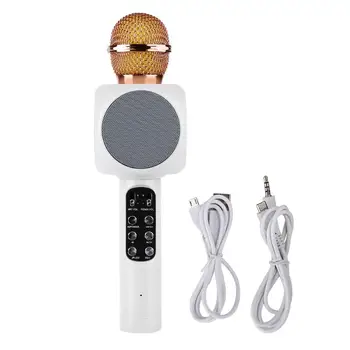 Novi WS-1816 Bežični Prijenosni Bluetooth Karaoke Stereo Mikrofon Stereo Zvučnik Za Smartphone Pjevaju Veseli Glas
